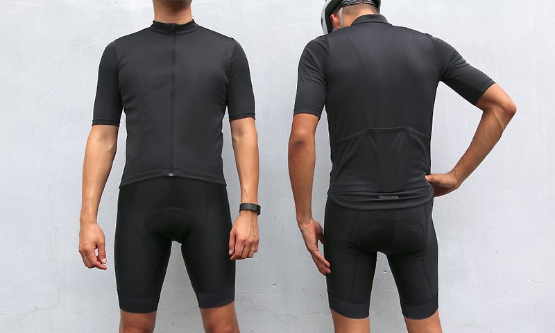 Cycling Jersey-Black - Bikes & Accessories - Polyester Black