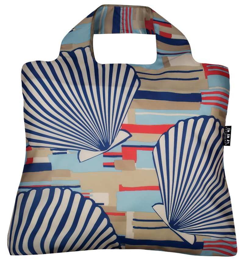ENVIROSAX Australian Reusable Shopping Bag-MALLORCA Sandy Beach - Messenger Bags & Sling Bags - Polyester Multicolor