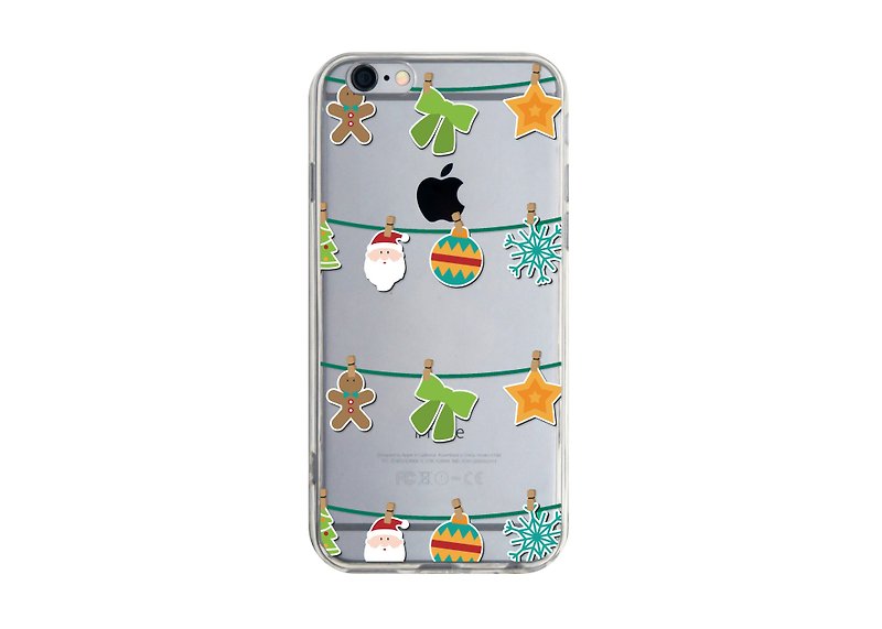 Christmas Decoration - iPhone X 8 7 6s Plus 5s Samsung S7 S8 S9 Case Case - Phone Cases - Plastic 