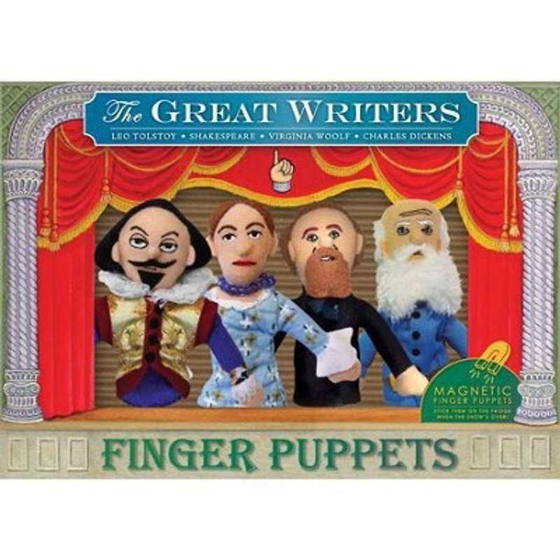 Writers finger puppets - ของเล่นเด็ก - วัสดุอื่นๆ หลากหลายสี