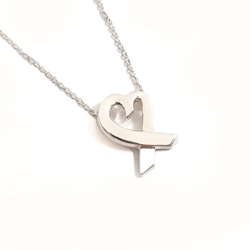 【日本直送 中古美品】ティファニー TIFFANY&Co. ネックレス ラビングハート パロマピカソ シルバー925 - 項鍊 - 純銀 銀色