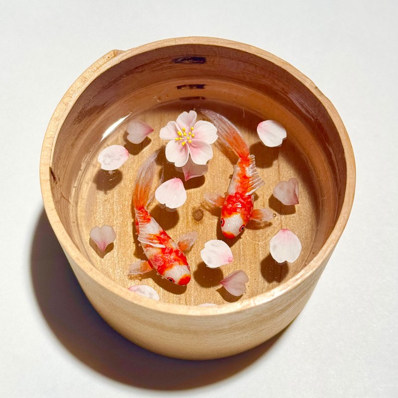 金魚　櫻花　擺飾　室內裝飾 - 擺飾/家飾品 - 樹脂 