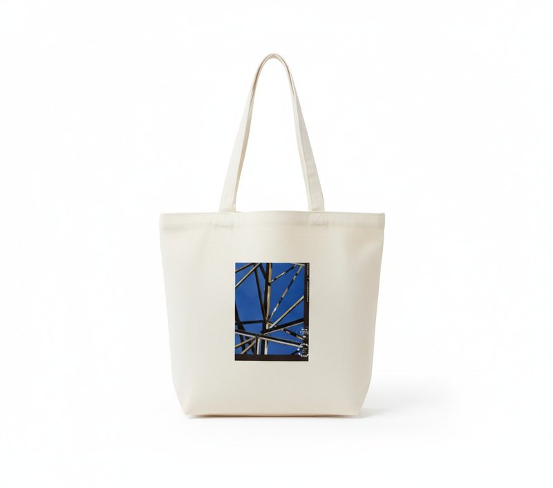 藝術手提袋/【オタニじゅん】原創設計_2025040 - 手提包/手提袋 - 棉．麻 白色