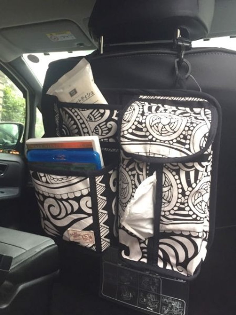 【預購中】☼印地安圖騰汽車用吊掛袋☼(兩色) - 擺飾/家飾品 - 其他材質 多色