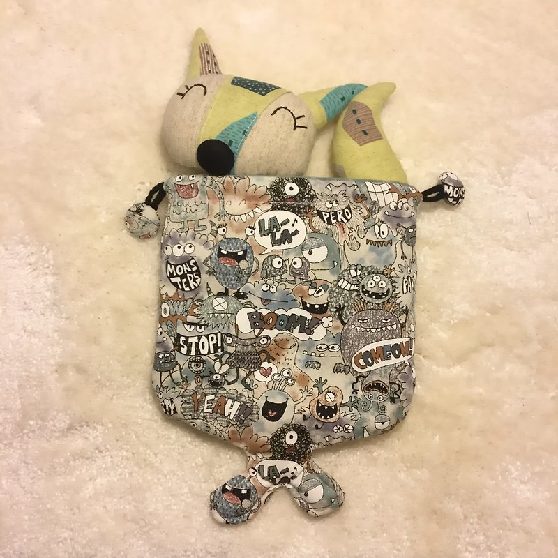 Double alien baby fish tote --- (excluding Fox) - Coin Purses - Cotton & Hemp 