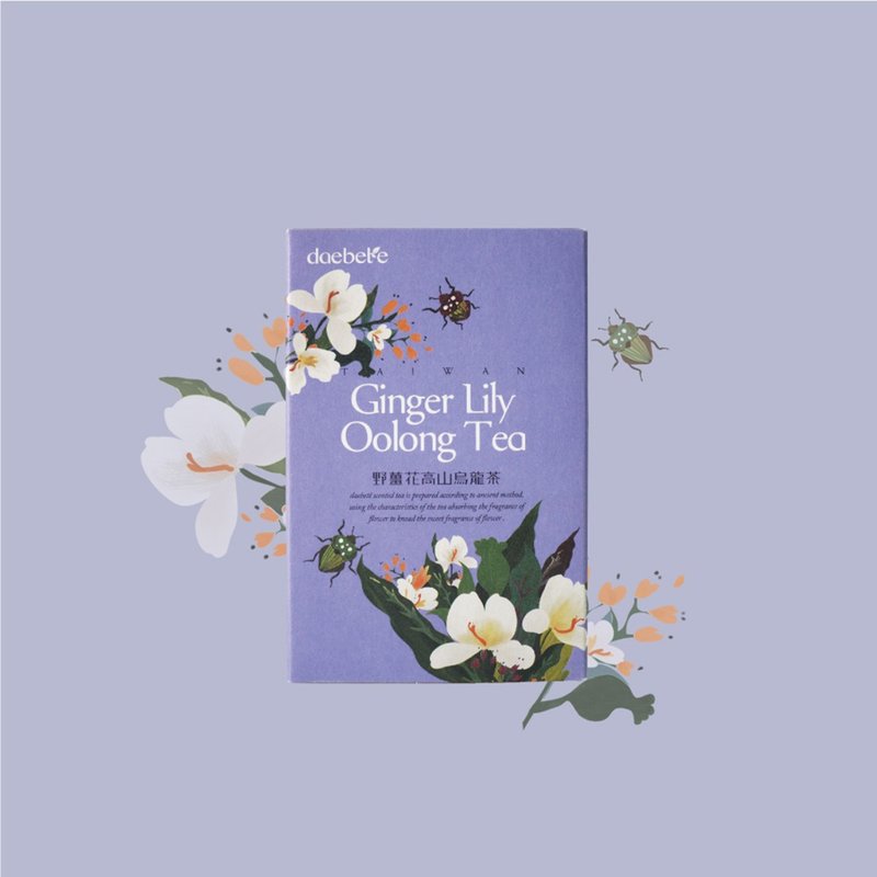 【daebete】野薑花高山烏龍窨花茶 台灣新鮮花卉直送 (7g*5包) - 茶葉/茶包/水果茶 - 其他材質 