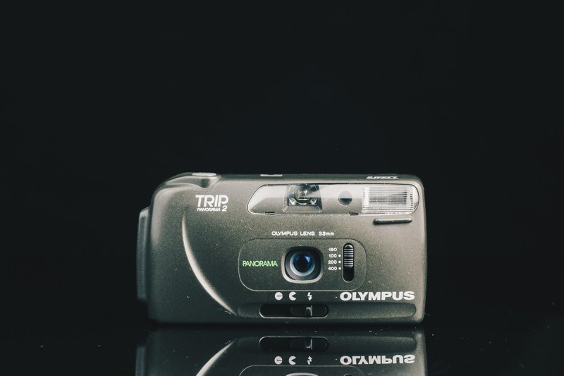 OLYMPUS TRIP PANORAMA 2 #6643 #135底片相機 - 相機/拍立得/底片相機 - 其他金屬 黑色