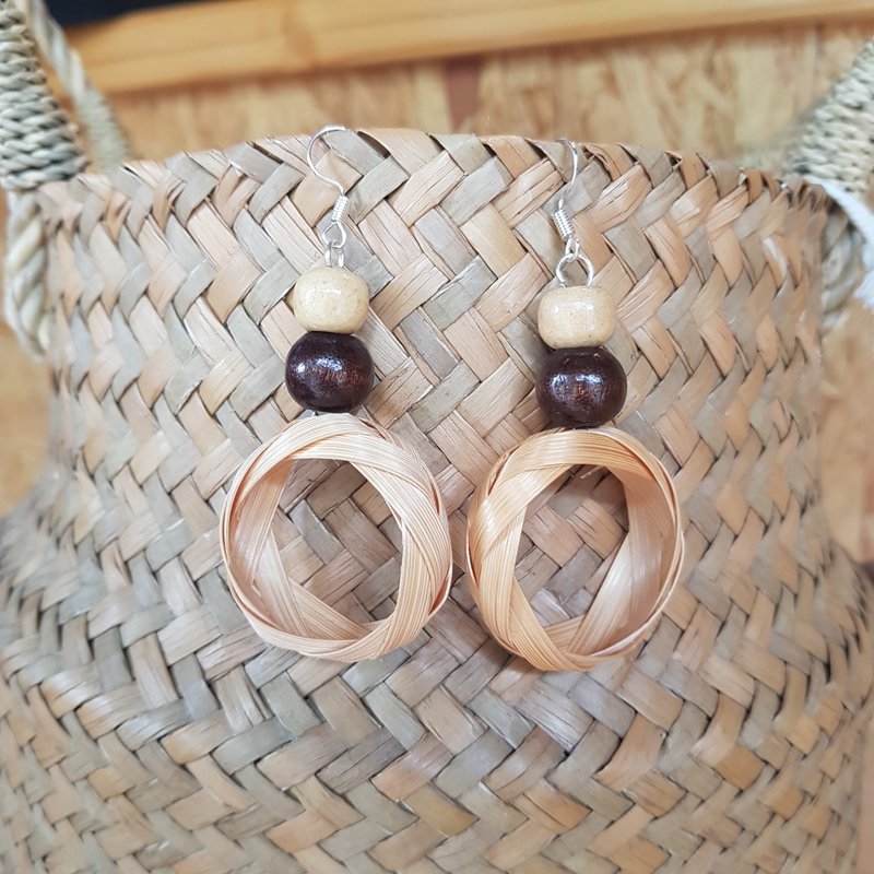 Earrings, Bamboo Earrings  【Off-season sale】【換季特賣】 - 耳環/耳夾 - 植物．花 