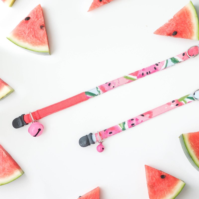 Fruity Cat Collar Watermelon & Punch Summer Cat Collar / Breakaway