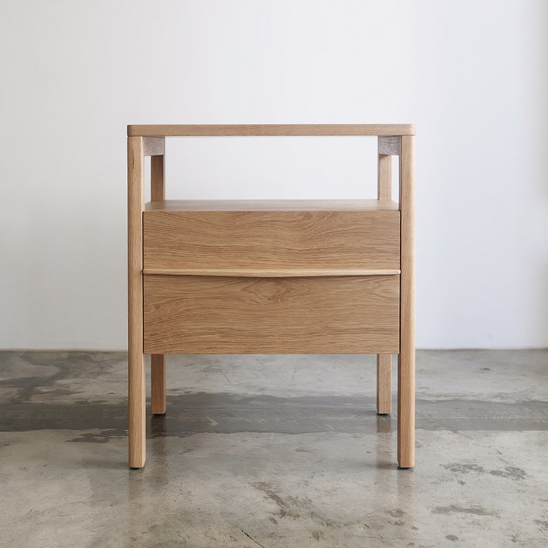 Robot .05 small sideboard/bedside table - single drawer with empty basket (size M is in stock) - ตู้เสื้อผ้า - ไม้ สีนำ้ตาล