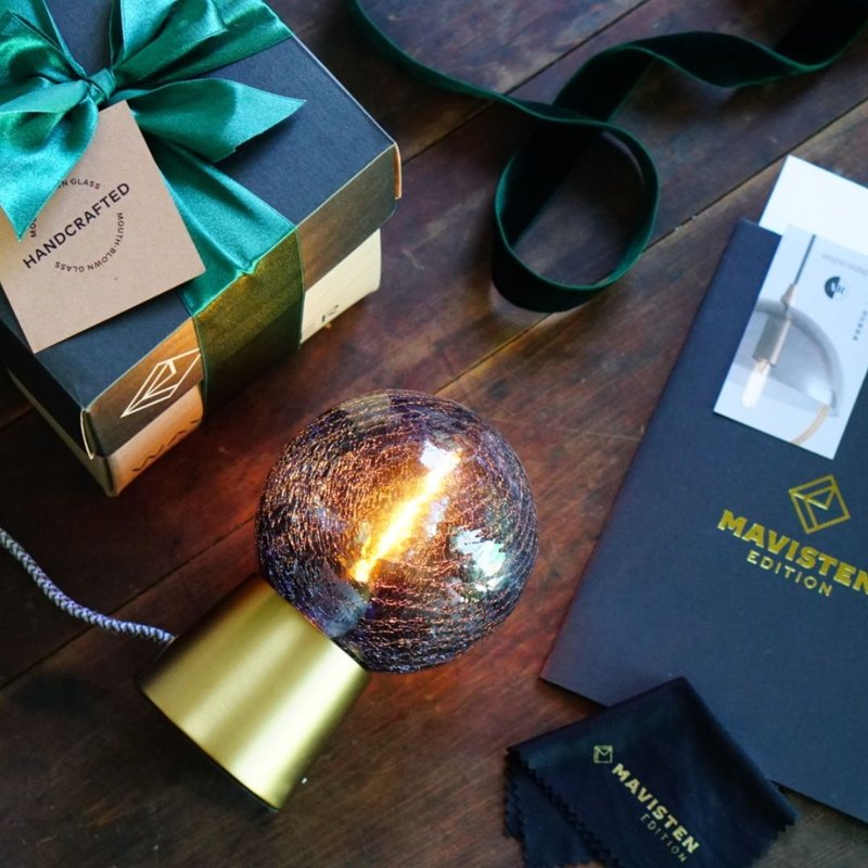 Waverider煙波—美國現代設計燈具禮盒—緞帶款 - 燈具/燈飾 - 其他金屬 金色