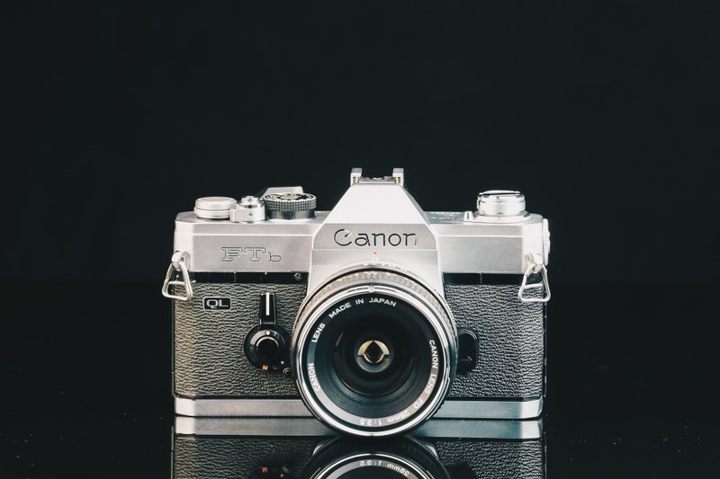 Canon FTb QL+FD 28mm F3.5 #1893 #135底片相機 - 相機/拍立得/底片相機 - 其他金屬 黑色