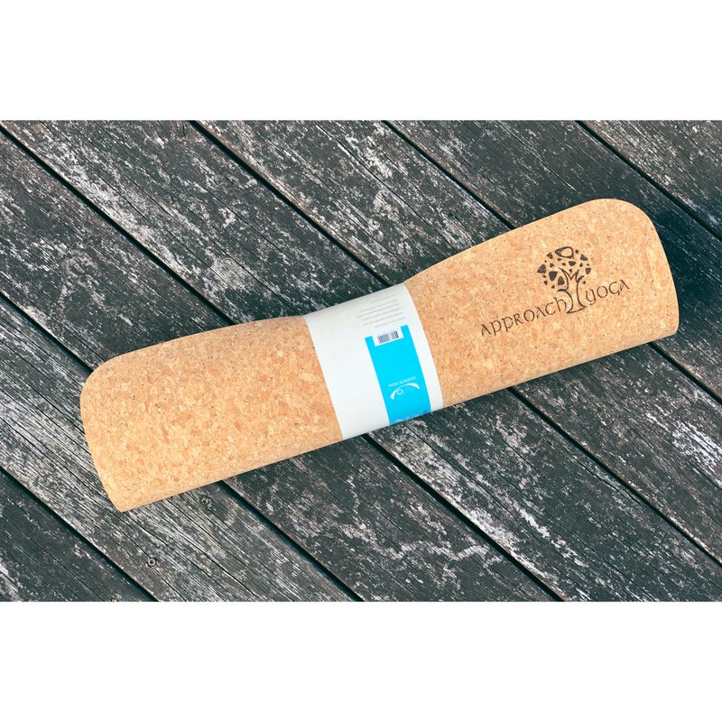 Diamond advanced cork yoga mat - เสื่อโยคะ - ไม้ก๊อก สีกากี