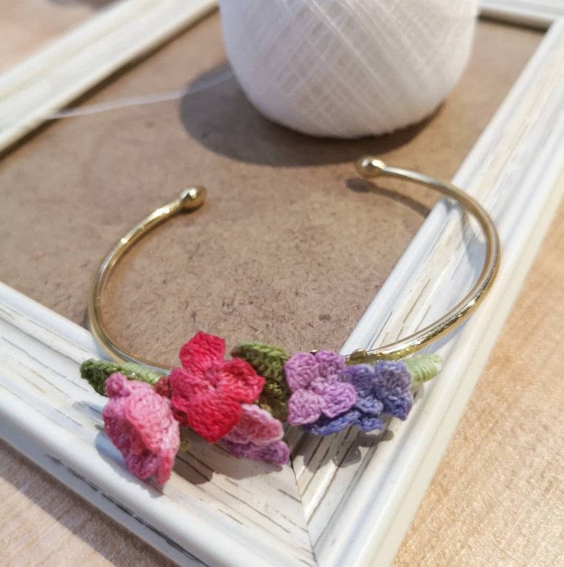 My Fancy Handmade鈎花 - 手鍊/手環 - 棉．麻 多色