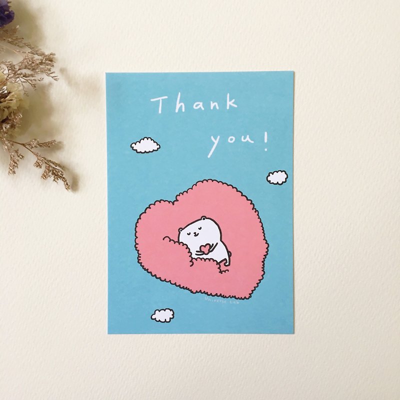 Thank you / postcard - Cards & Postcards - Paper 