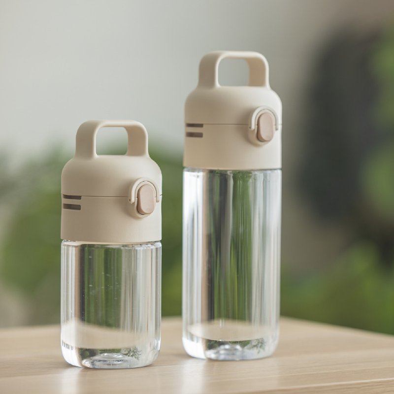 QA BOTTLE life water bottle texture rice - Pitchers - Plastic Khaki