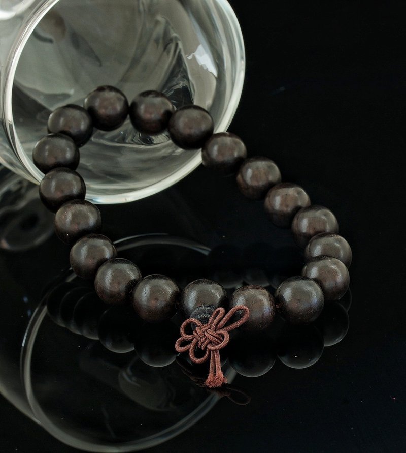 Wood Beads 21 10mm bracelet - Bracelets - Wood 