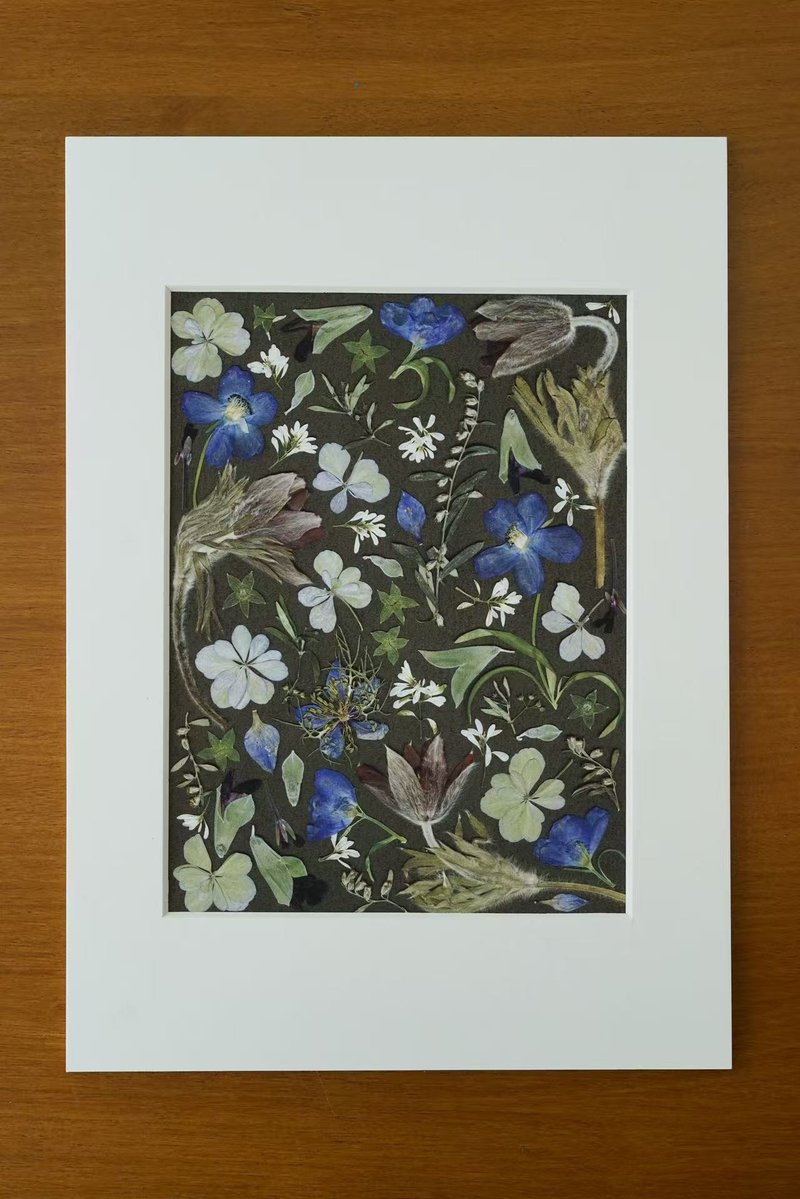 ŽIRAFA敦煌配色系列褐色押花作品藝術微噴畫家居裝飾畫芯 - 海報/掛畫 - 紙 咖啡色