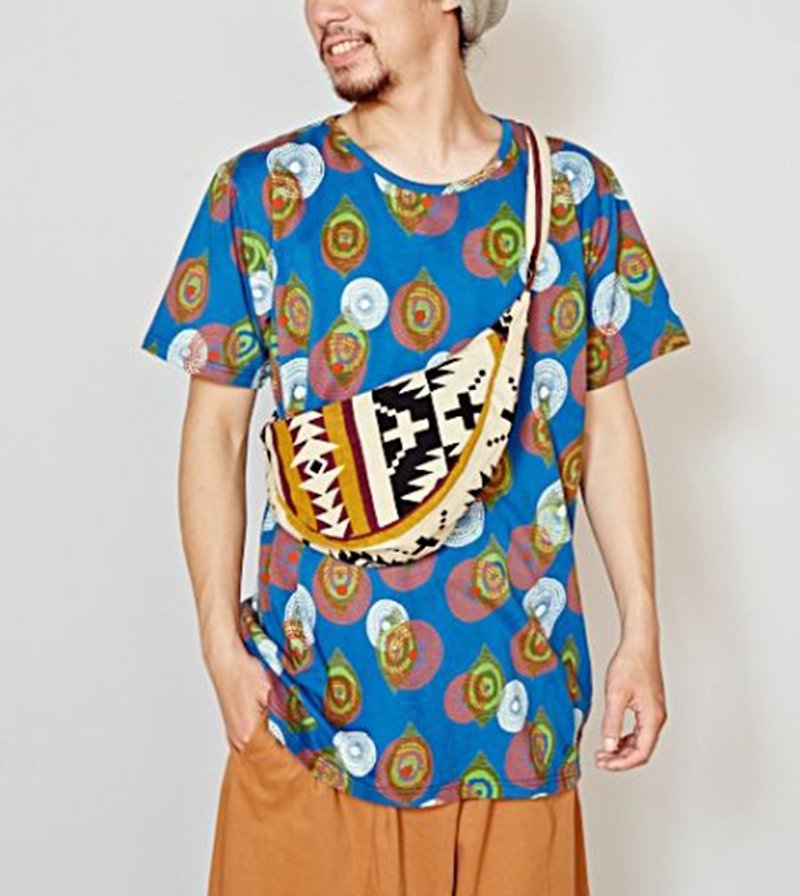 【Pre-order】 ☼ classic totem oblique backpack ☼ (four-color) - Messenger Bags & Sling Bags - Cotton & Hemp Multicolor