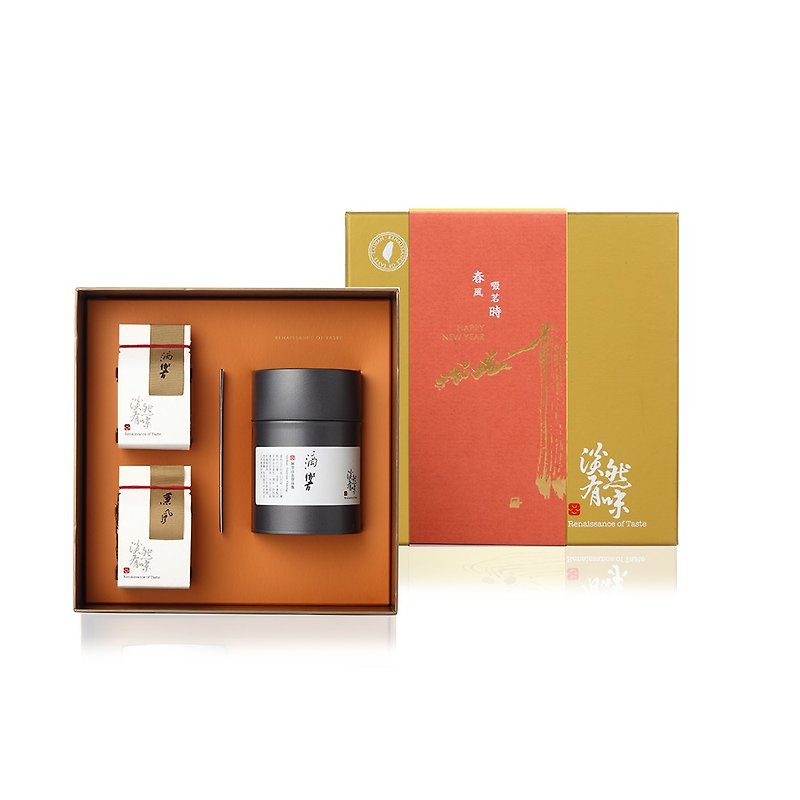【淡然有味/新年限定款】雨晴 - 茶葉禮盒 - 茶葉/漢方茶/水果茶 - 紙 