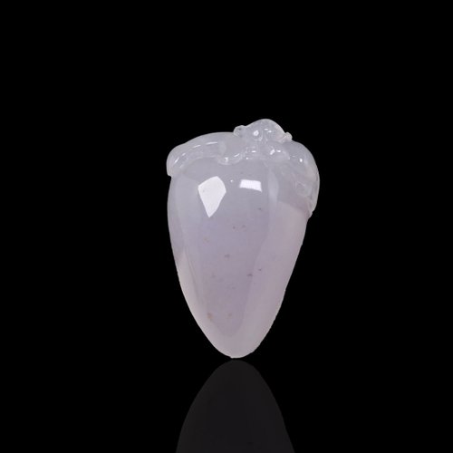 瓔珞珠寶盒 E.L.Jewelry Box 【福掛】冰種紫羅蘭翡翠福瓜項鍊 | 天然緬甸玉翡翠A貨 | 送禮