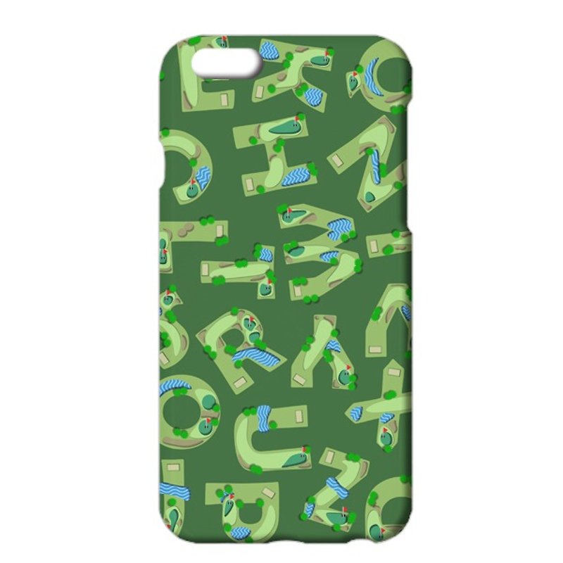 [iPhone ケース] Golf course - 手機殼/手機套 - 塑膠 綠色