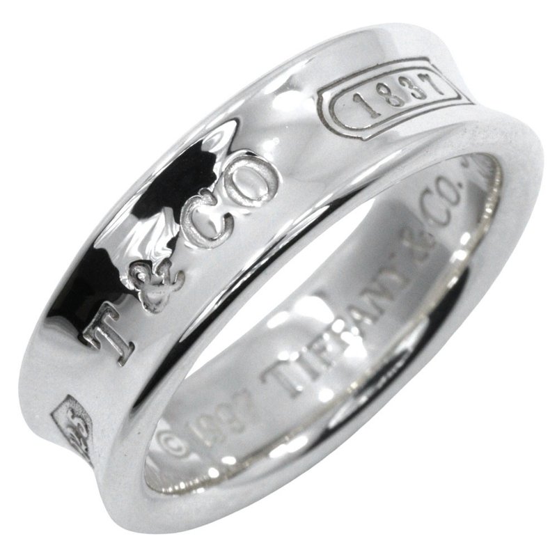 【日本直送】ティファニー TIFFANY&Co. 1837 20号 リング・指輪 シルバー925 約8.3g メンズ【中古】 - 戒指 - 銀 銀色