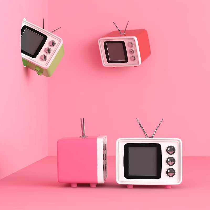 snapTV small TV digital photo frame - Photo Albums & Books - Plastic Pink