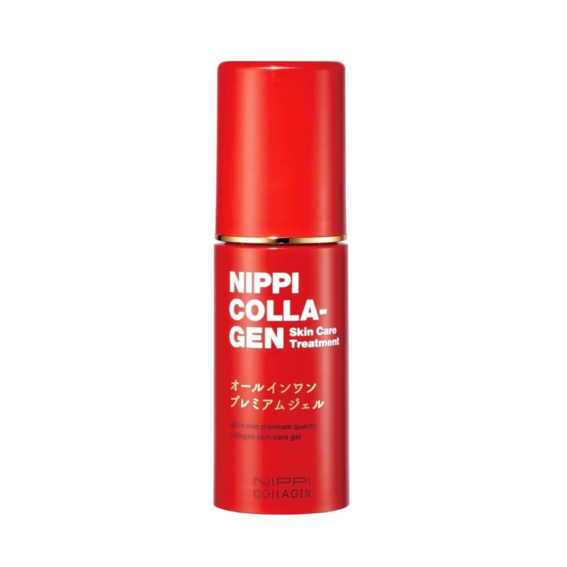 【NIPPI】Highly Penetrating Nano Collagen All-Purpose Cream - 1 box/60g - ครีมบำรุงหน้า - วัสดุอื่นๆ สีแดง