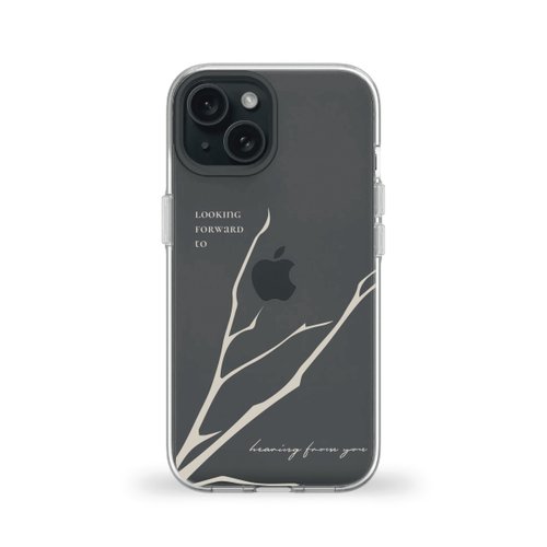 Simple is 客製化 等待 Clear 透明手機殼