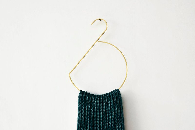 Gold hook towel rack scarf rack-universal hanging rod applicable - Hangers & Hooks - Other Metals 