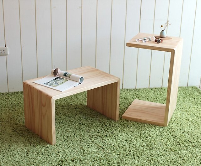 丸太テーブル サイドテーブル/テーブルテーブル/ローテーブル/小物家具 
