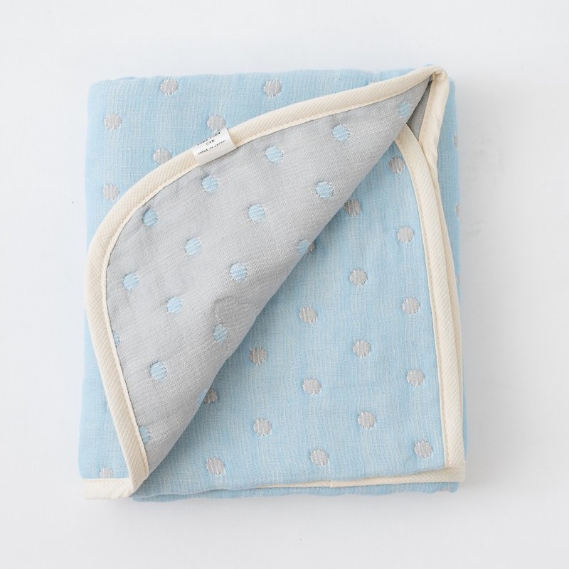 MARURU Japanese-made six-layer yarn is quilted by Nordic Stars - Bedding - Cotton & Hemp Blue