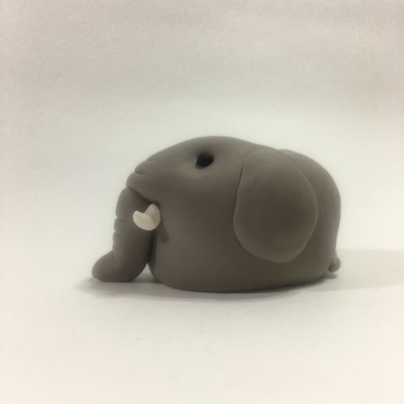 Cute Animal Series - Elephant Guardian Storage Block 1 - Storage - Other Materials Gray