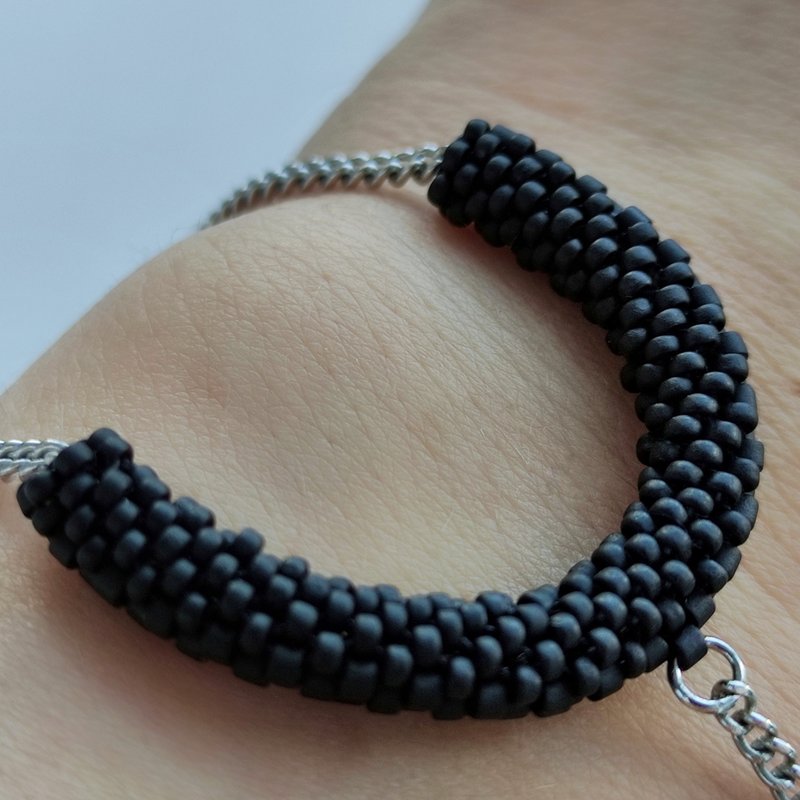 PDF tutorial Beaded chain bracelet Beading pattern - 其他數位設計 - 其他材質 