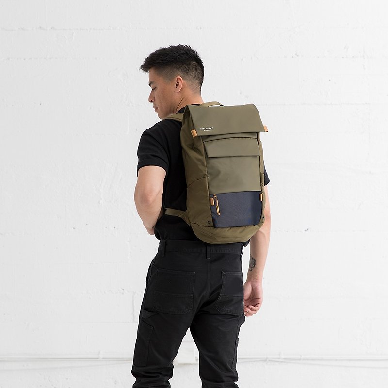 TIMBUK2 ROBIN PACK 20L Rainproof Computer Backpack Olive Green - Backpacks - Other Materials Green