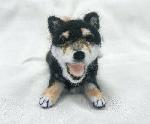 Shih Tzu Custom Needle Felted Dog Sculpture Pet Replica Stuffed Dog Memory  Pet Portrait Wool Figurine Wool Art Toys Wool Animal 