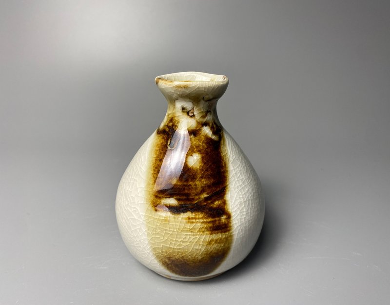 Sake Tokkuri - 花瓶/花器 - 陶 