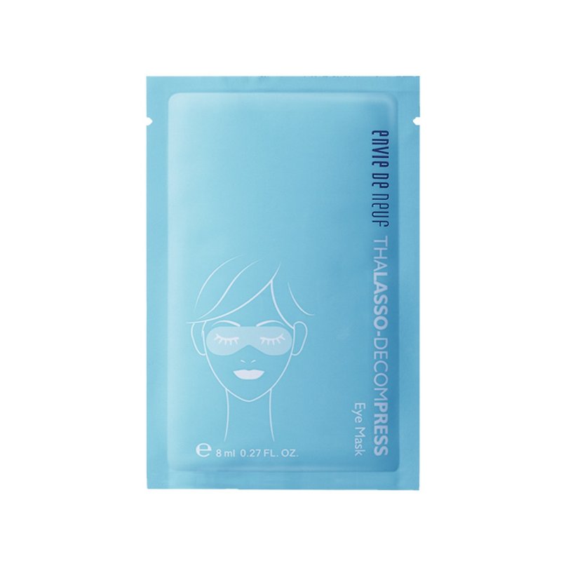 EDN Butterfly Blue Gold Live Enzyme Energy Relieving Eye Mask (50 pieces) - ที่มาส์กหน้า - วัสดุอื่นๆ สีน้ำเงิน