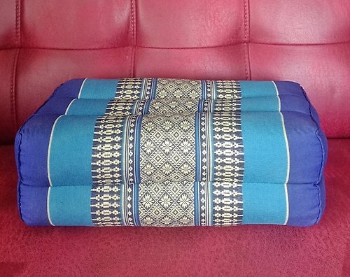 chiangmaicraft Block kapok pillow seat cushion yoga pillow meditation pillow Thailand OTOP