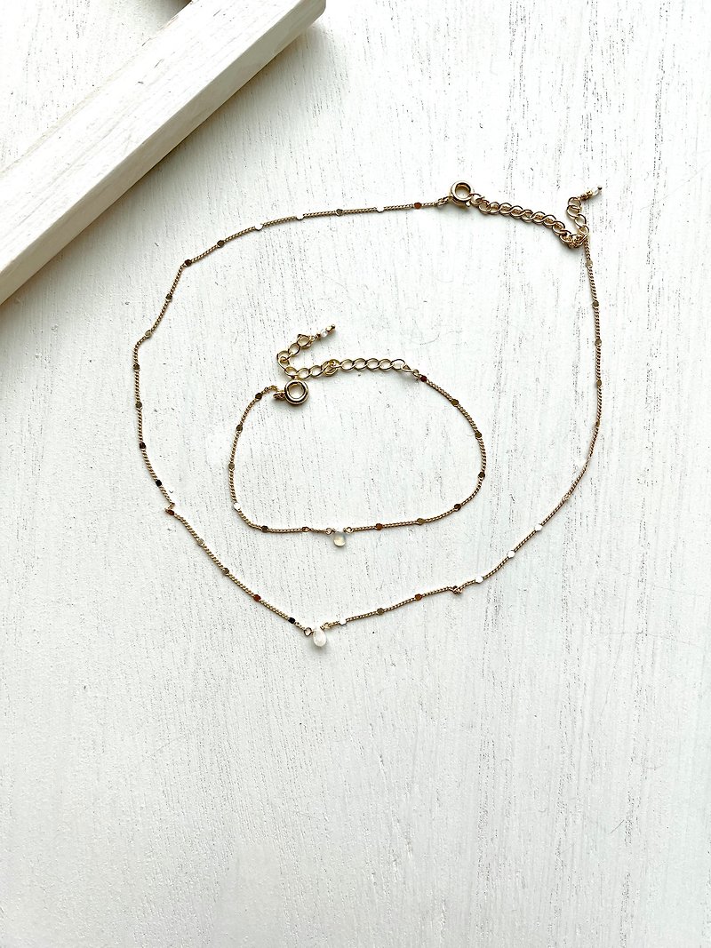 Ethiopian Opal Necklace , Bracelet - 項鍊 - 半寶石 多色