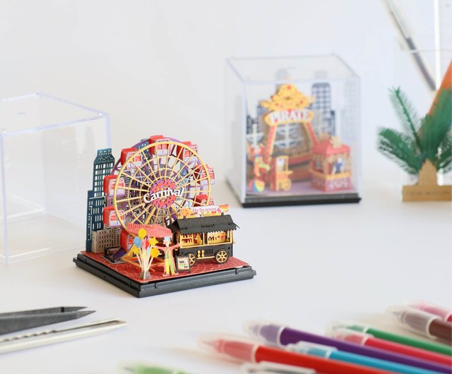 ディスプレイボックス付き観覧車FingerARTペーパーアートモデル