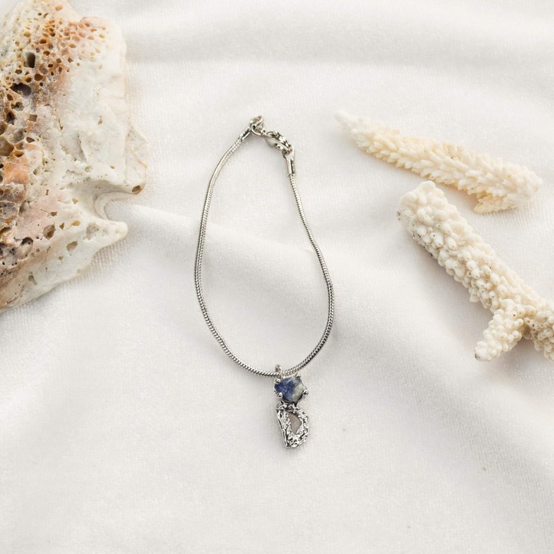 Alphabet bracelet D letter - 手鍊/手環 - 銅/黃銅 