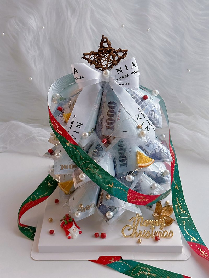 妮婭設計|快速出貨 18張面額可選 錢錢搖錢樹 - 乾燥花/永生花 - 其他材質 