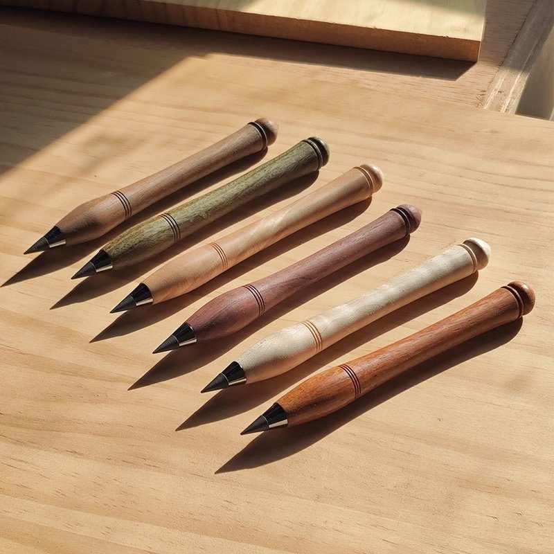 オーダーメイド - エターナルペン / 各種銘木 - 鉛筆・シャープペンシル - 木製 カーキ