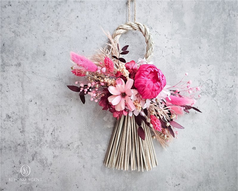 [Transfer] Finished New Year prayer and incense hanging ornaments - Dried Flowers & Bouquets - Plants & Flowers Red