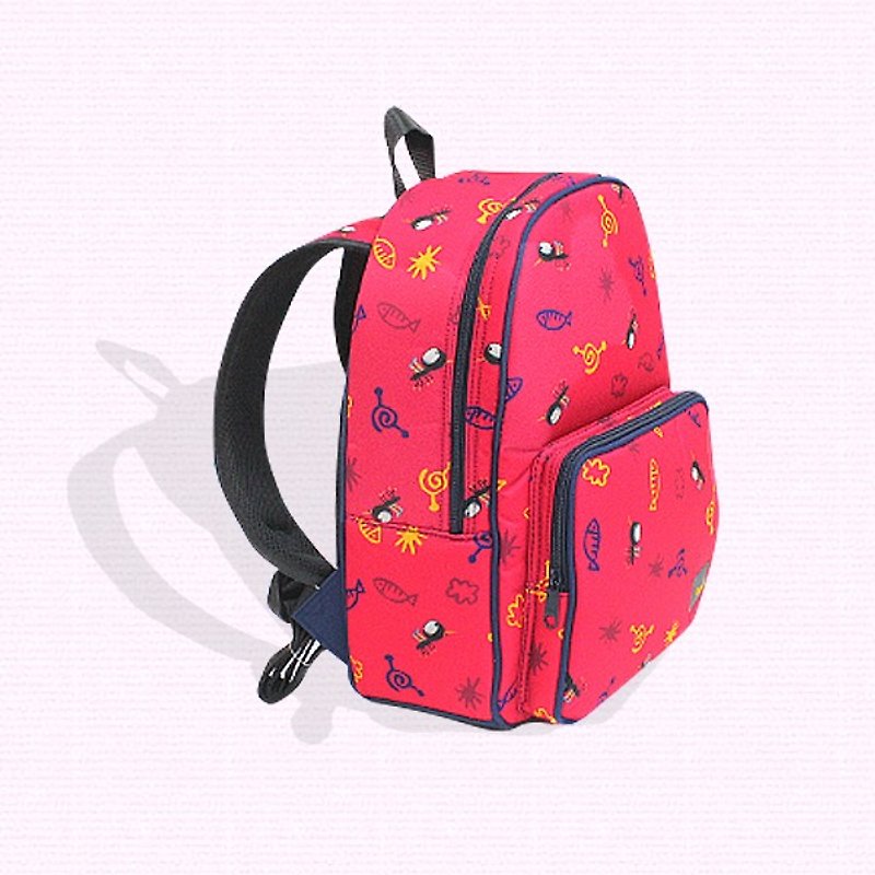 旅行包包空氣後背包 – 桃色蚊子的聲音秋冬新時尚 - 後背包/書包 - 其他材質 粉紅色