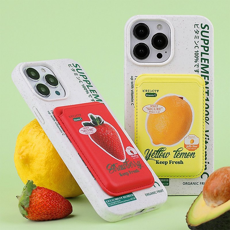Vitamin C Magnetic iPhone Case - เคส/ซองมือถือ - วัสดุอื่นๆ 