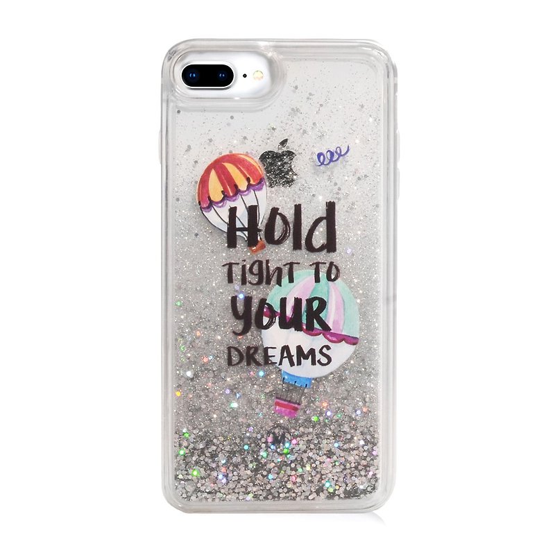 PATTERN LAB | Liquid Glitter Case for iPhone 8/7/6s Plus - Dream - Phone Cases - Plastic Transparent