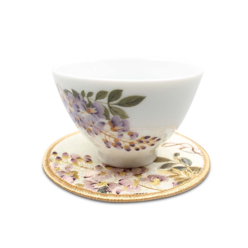 Tea Cup Set-Wisteria - แก้วมัค/แก้วกาแฟ - วัสดุอื่นๆ 